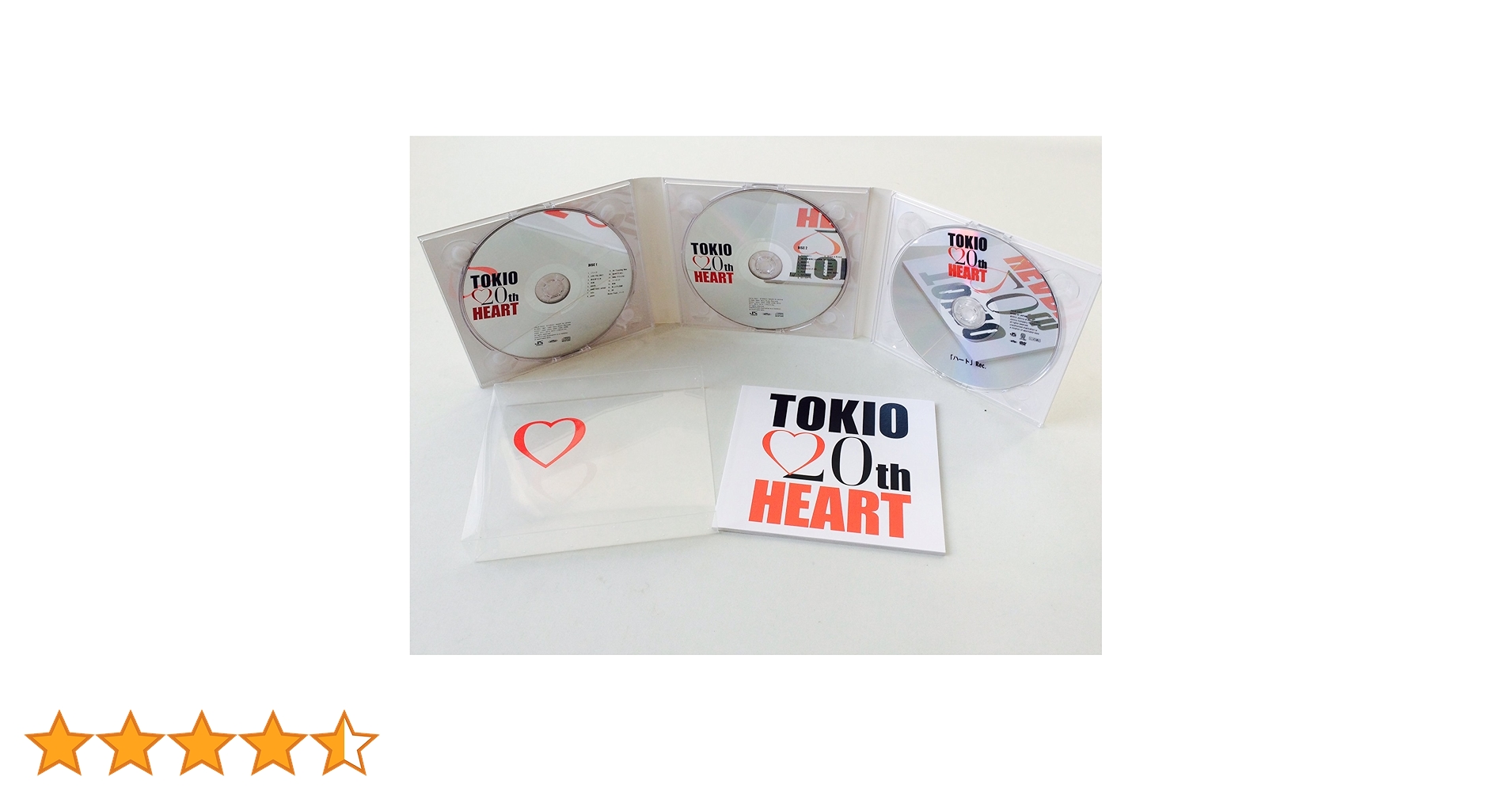 Amazon.co.jp: HEART(初回限定盤1) - TOKIO (DVD付): ミュージック